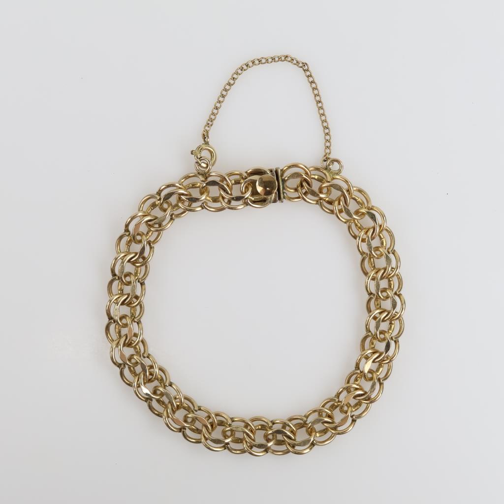 12kt GF Charm Bracelet