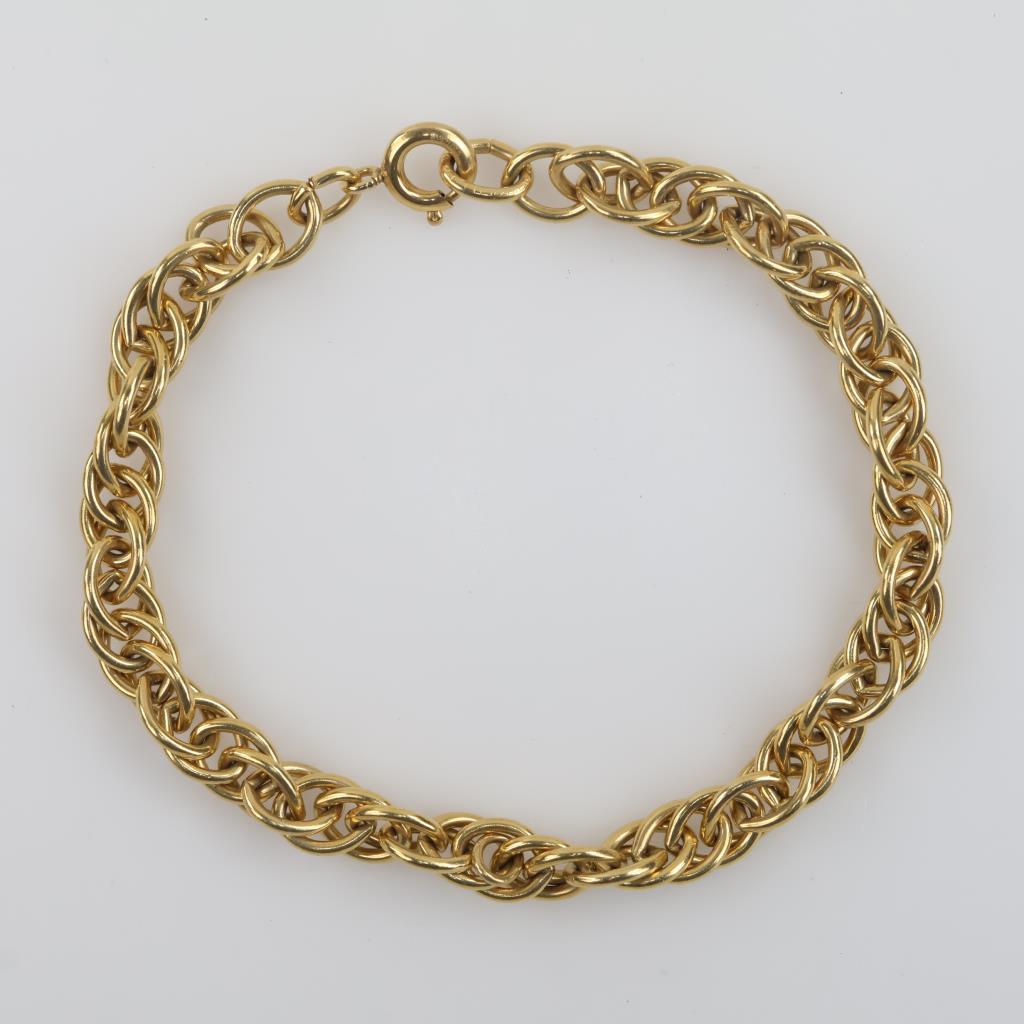 12kt GF Charm Bracelet