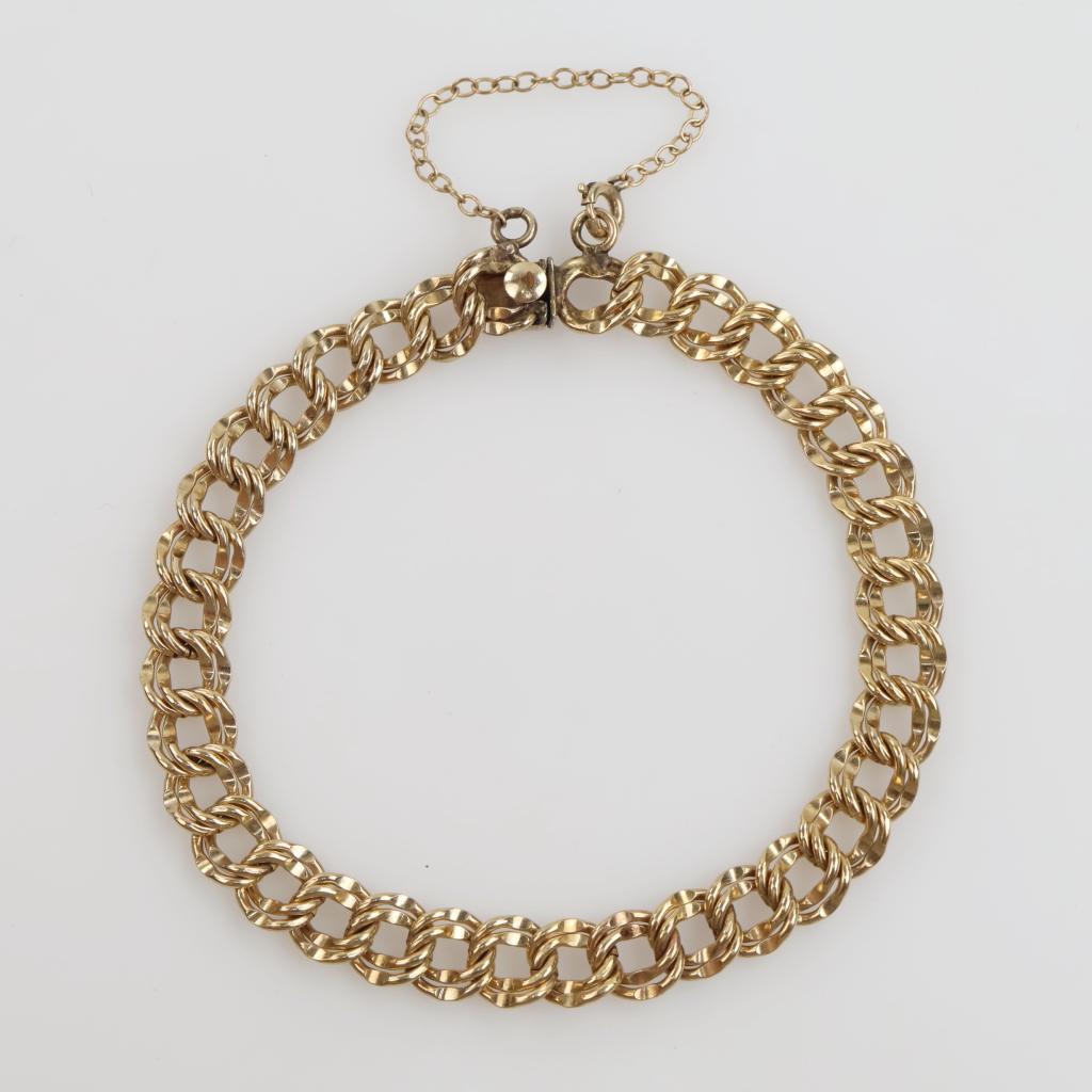 12kt GF Double Link Bracelet