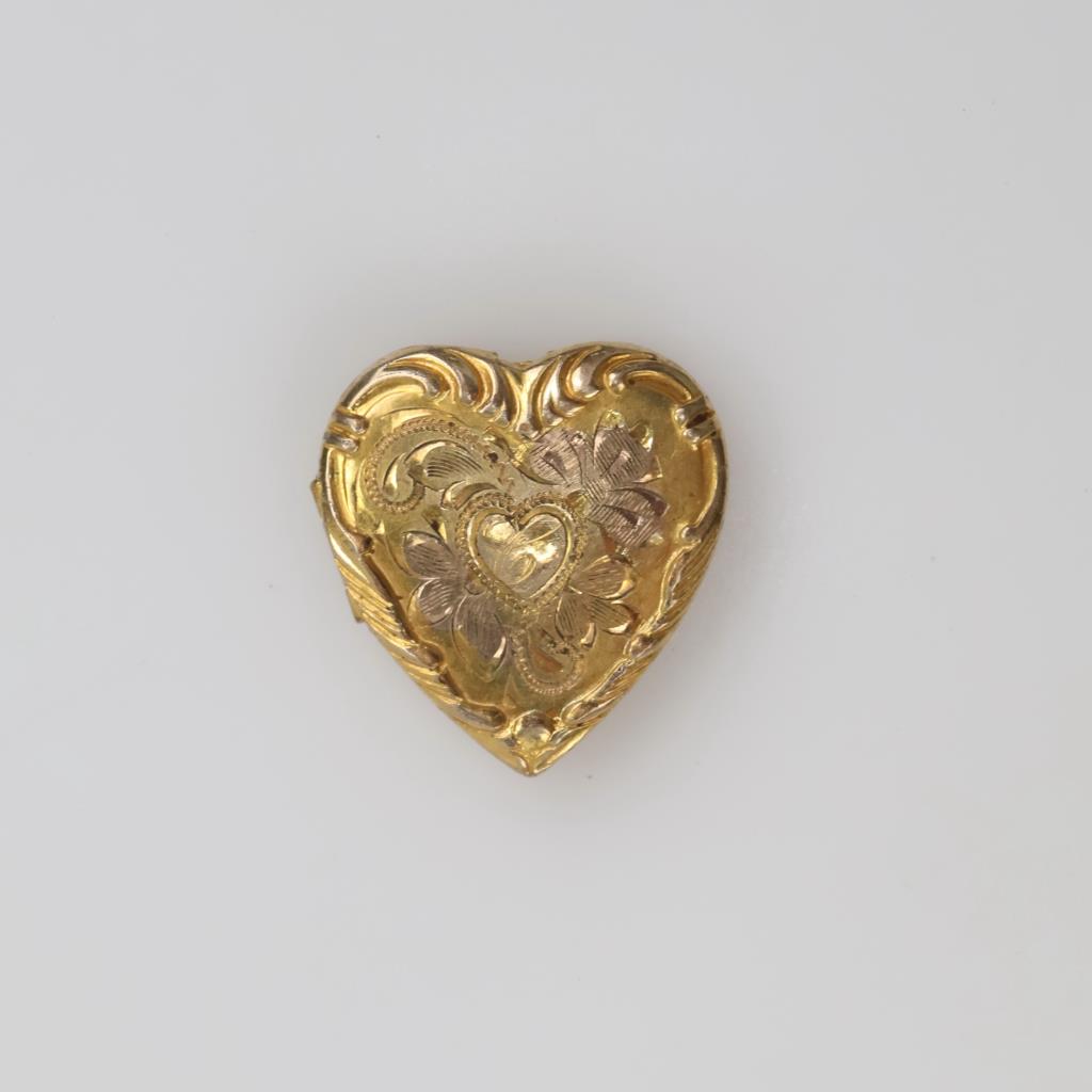 12kt GF Heart Locket