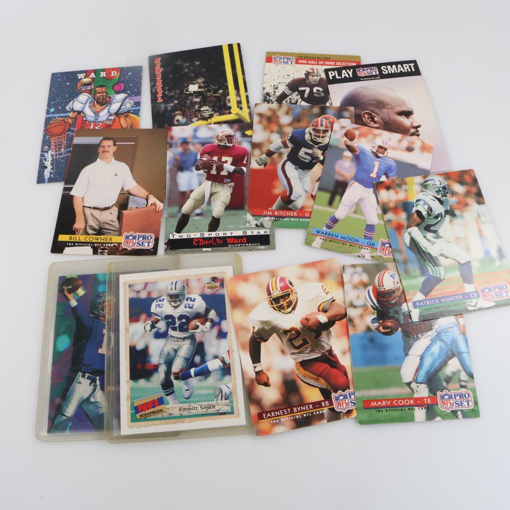 13 Football Trading Cards