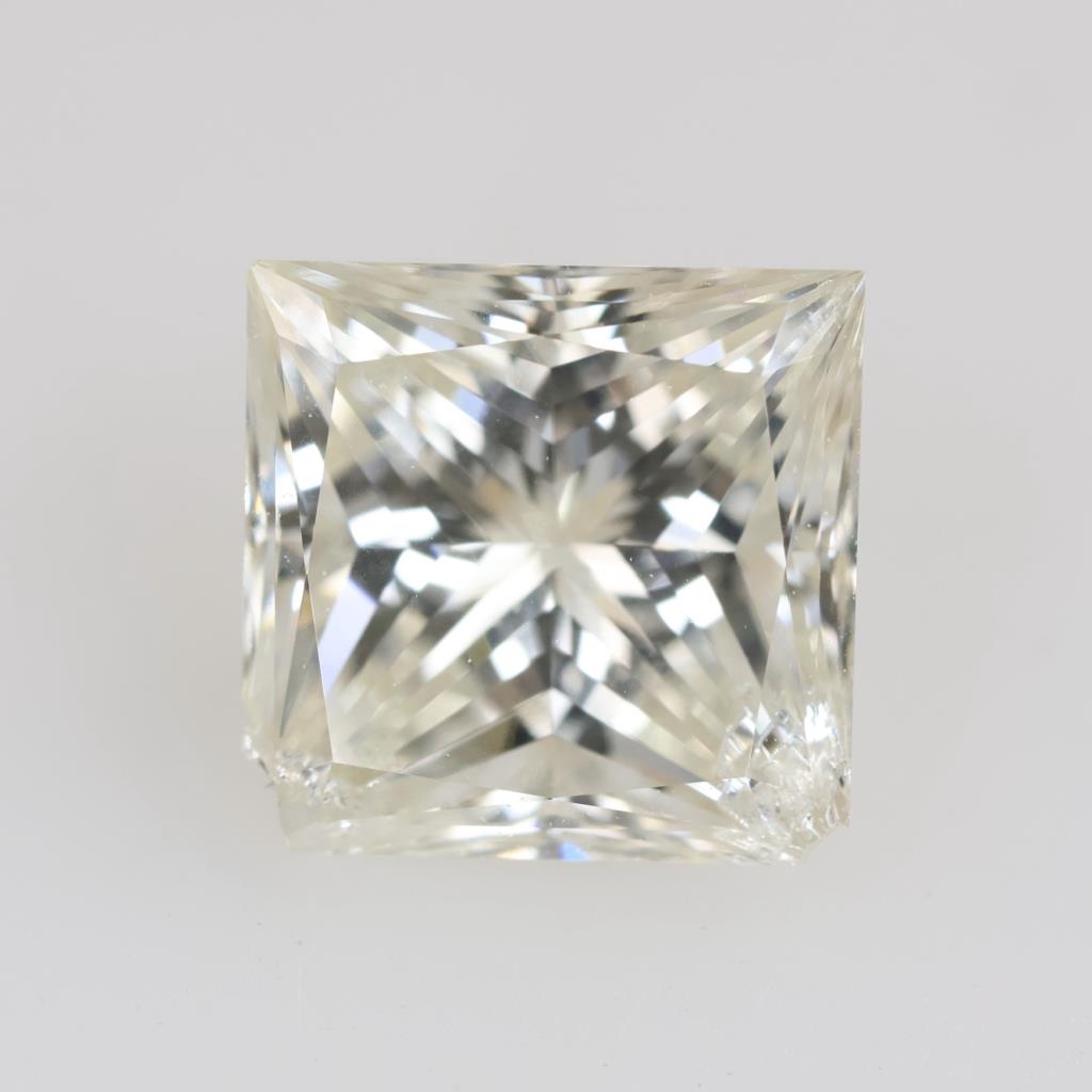 1.30ct TW Diamond Princess Cut Loose Stone-Evaluated By Our Certified Gemologist-AGS/GIA