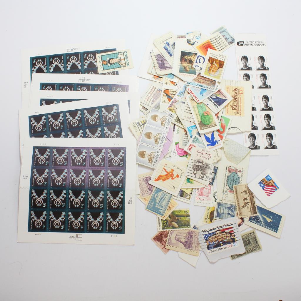 140+ Assorted Stamps Property Room