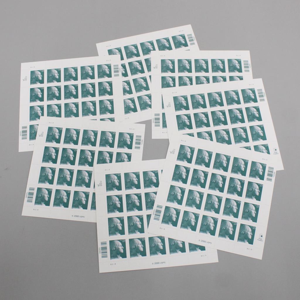 140 US Washington Stamps