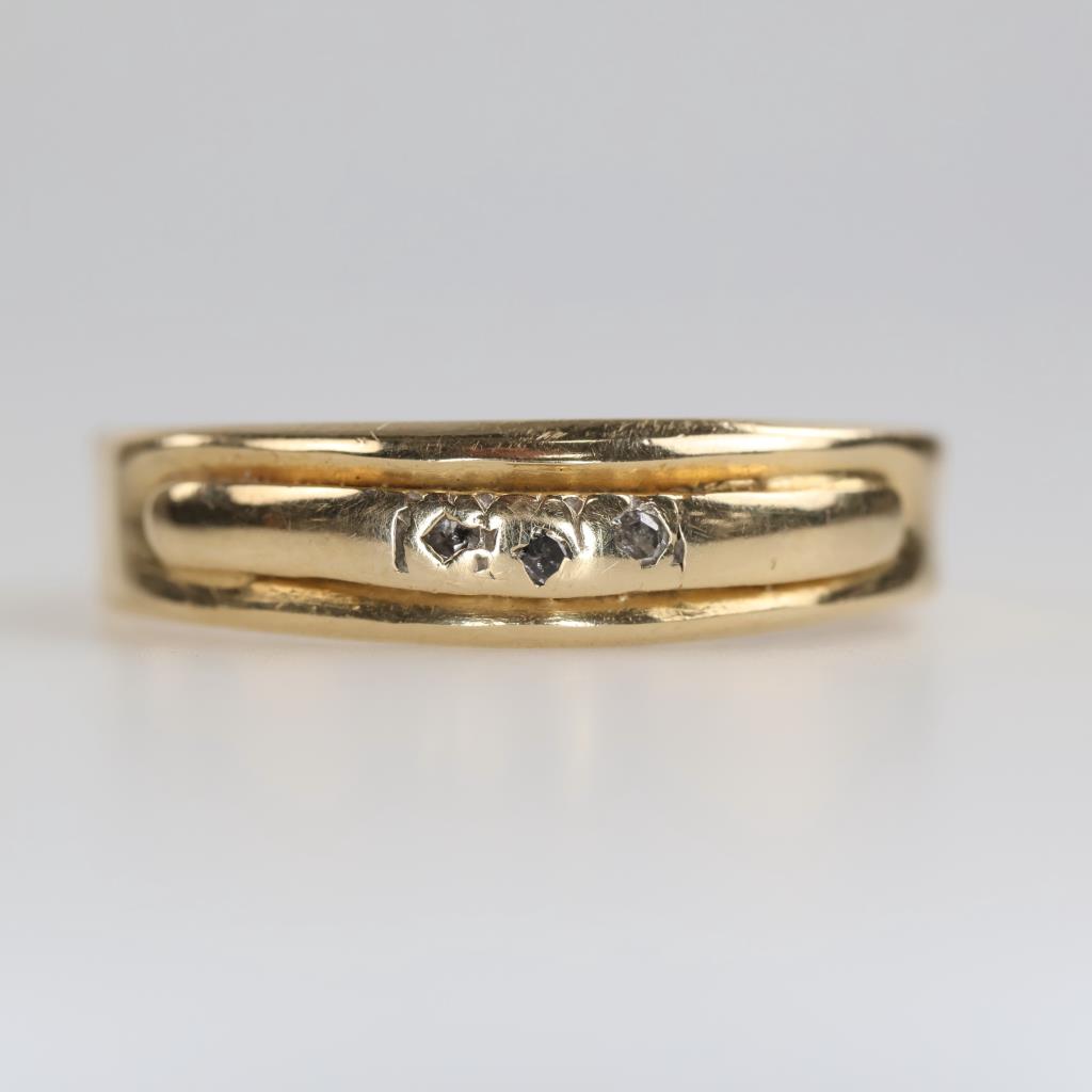 14k Gold Diamond Ring