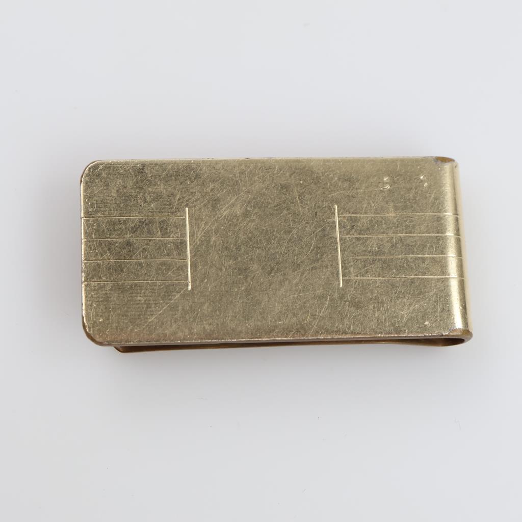14kt GF Money Clip