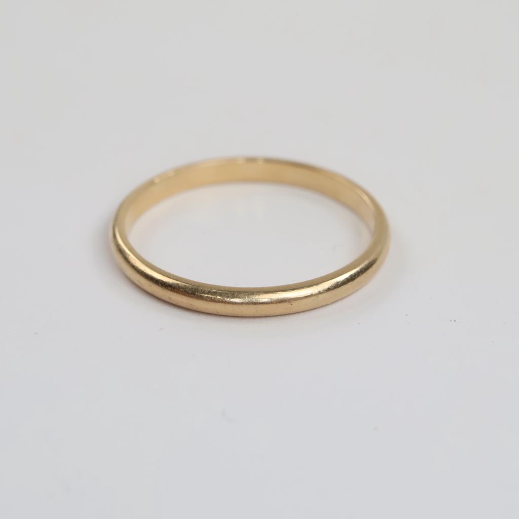 14kt Gold Band