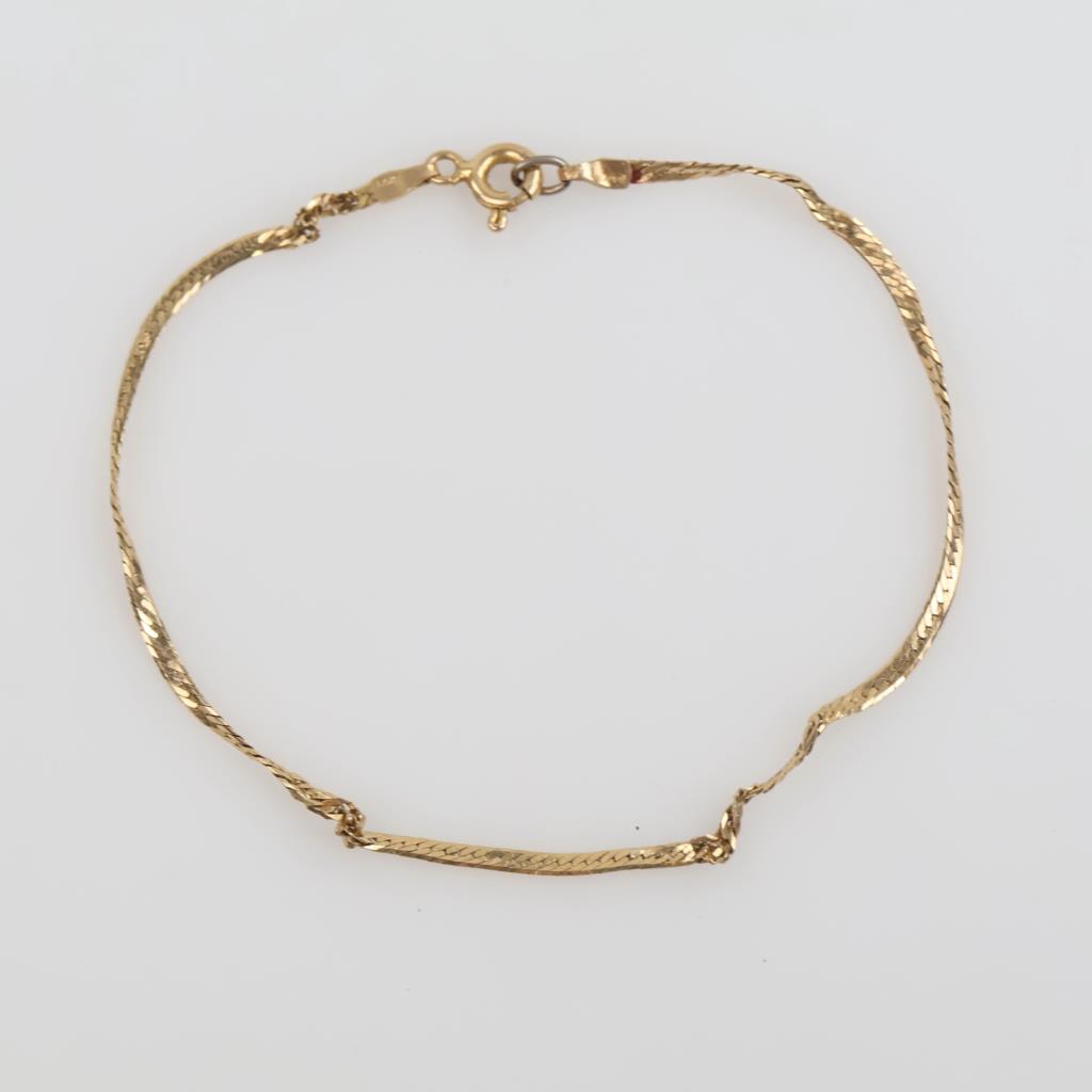 14kt Gold Bracelet