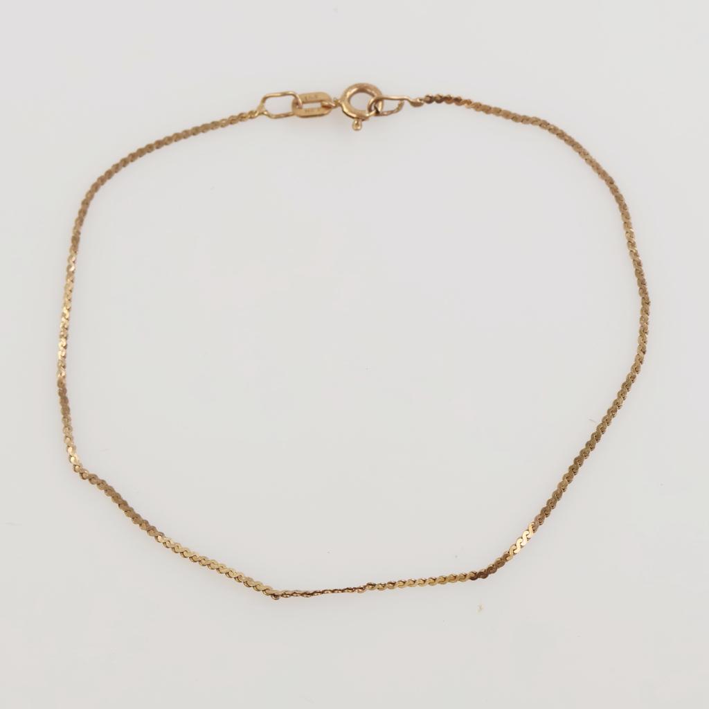 14kt Gold Bracelet