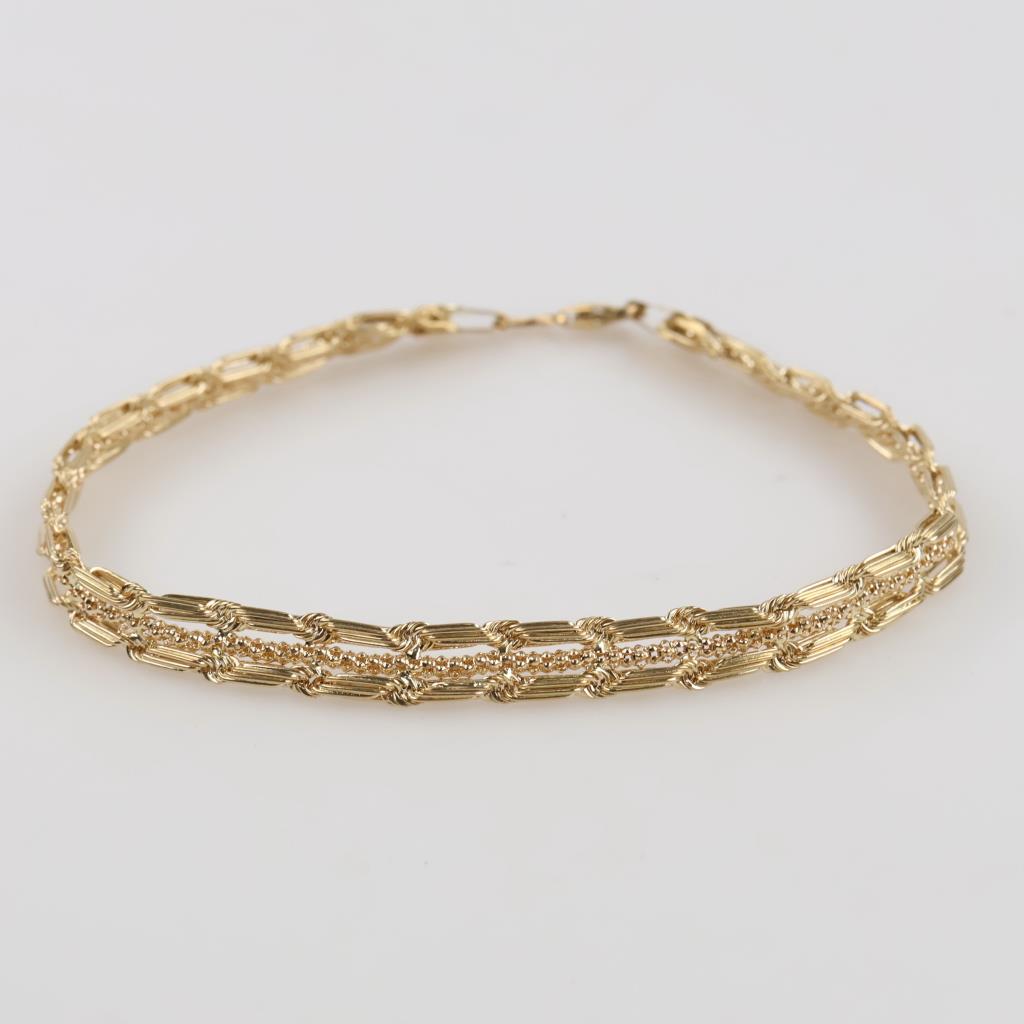 14kt Gold Bracelet