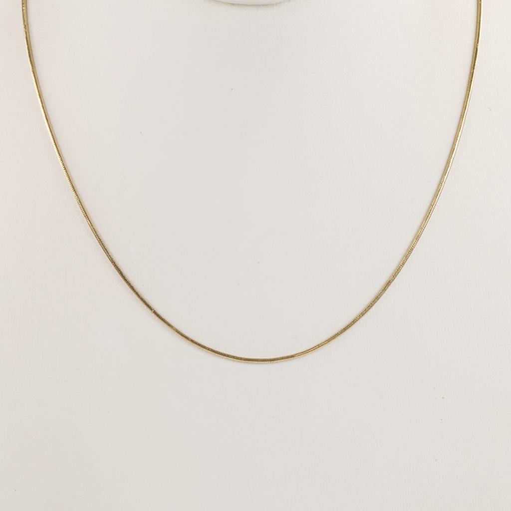 14kt Gold Cocoon Chain Necklace