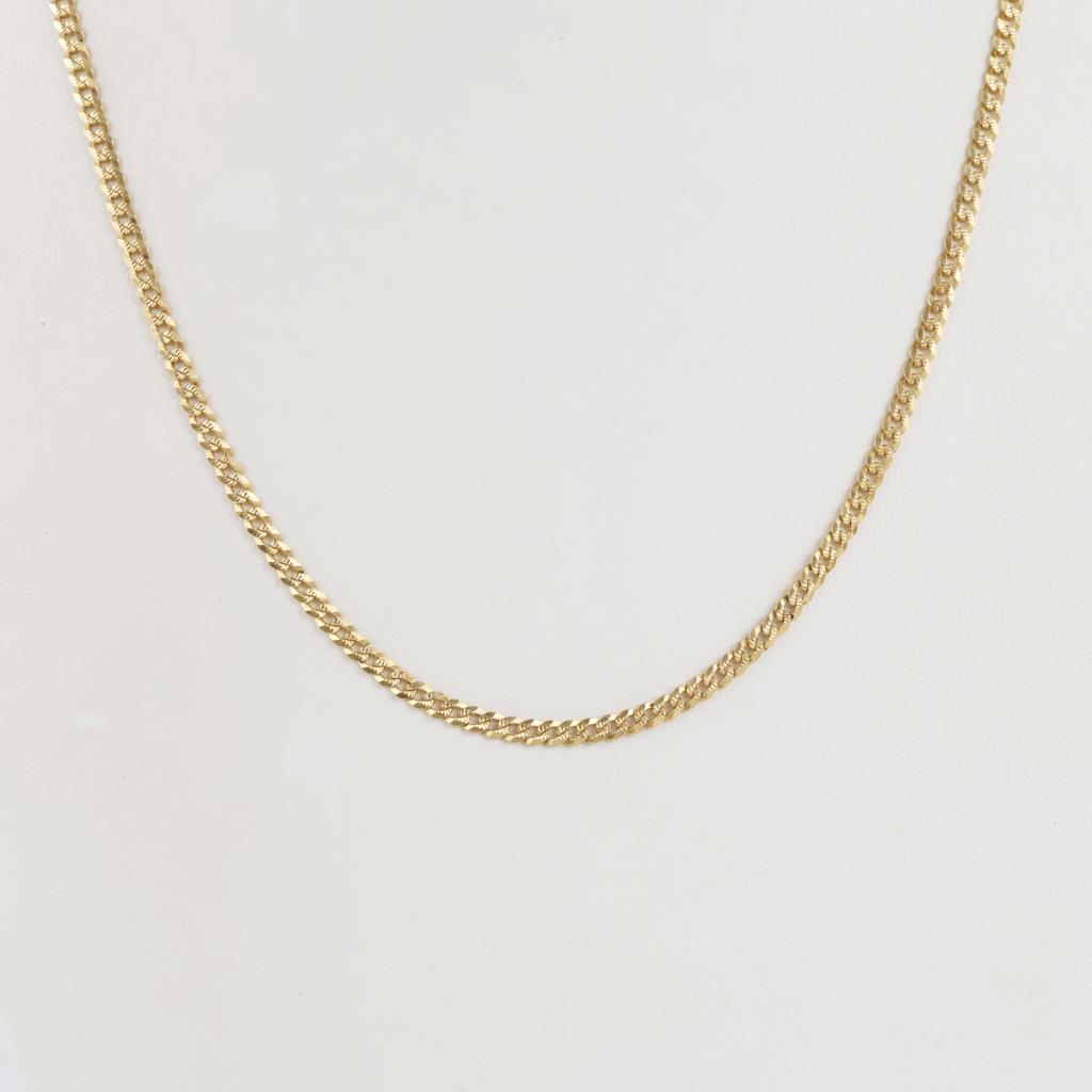 14kt Gold Cuban Link Necklace