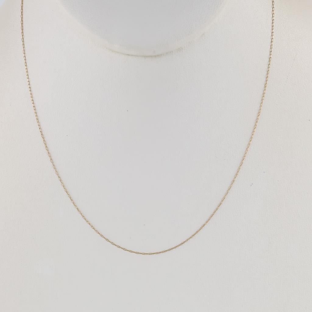 14kt Gold Dainty Anchor Chain Necklace