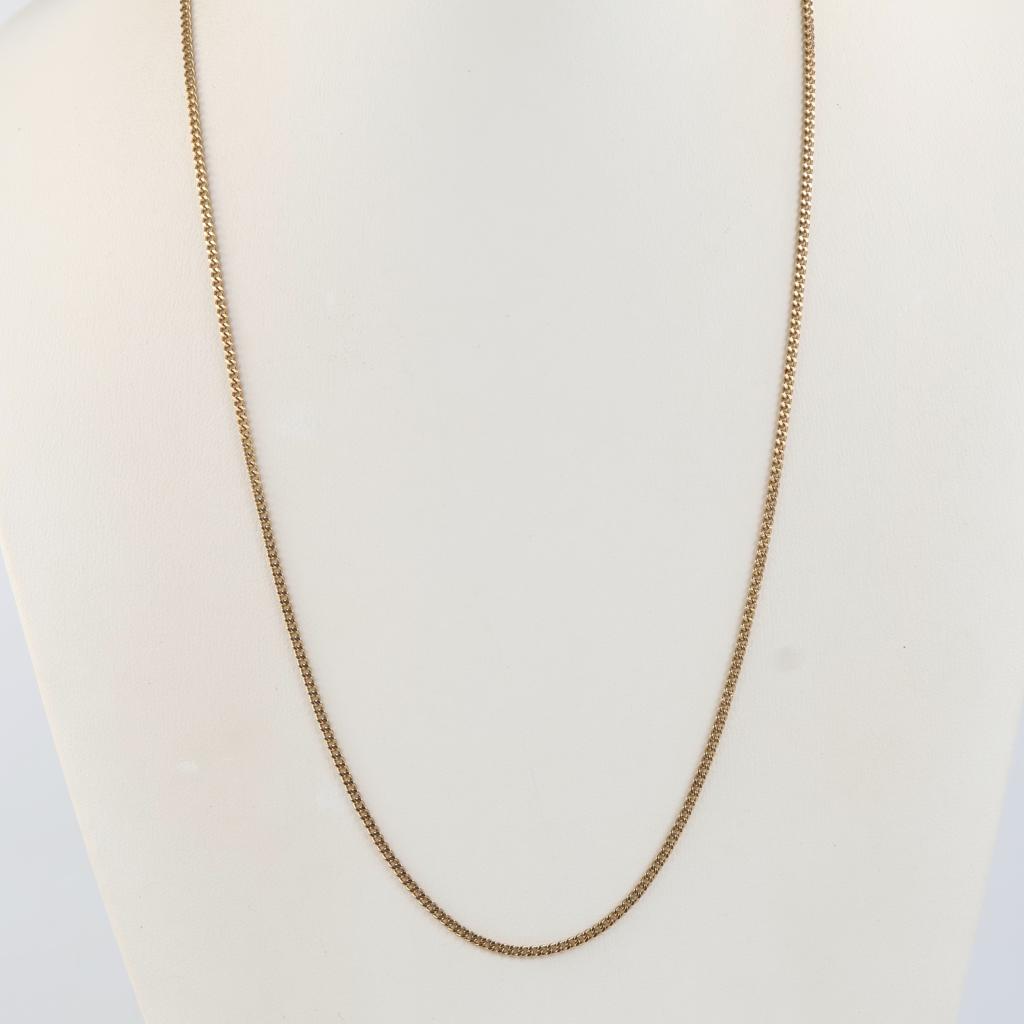 14kt Gold Dainty Curb Chain Necklace - PropertyRoom.com