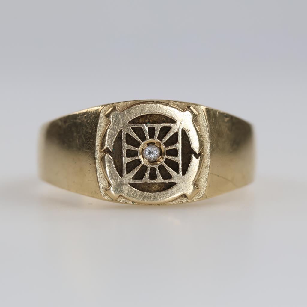 14kt Gold Diamond Accent Ring
