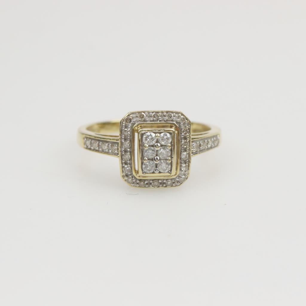 14kt Gold Diamond Accent Ring Property Room