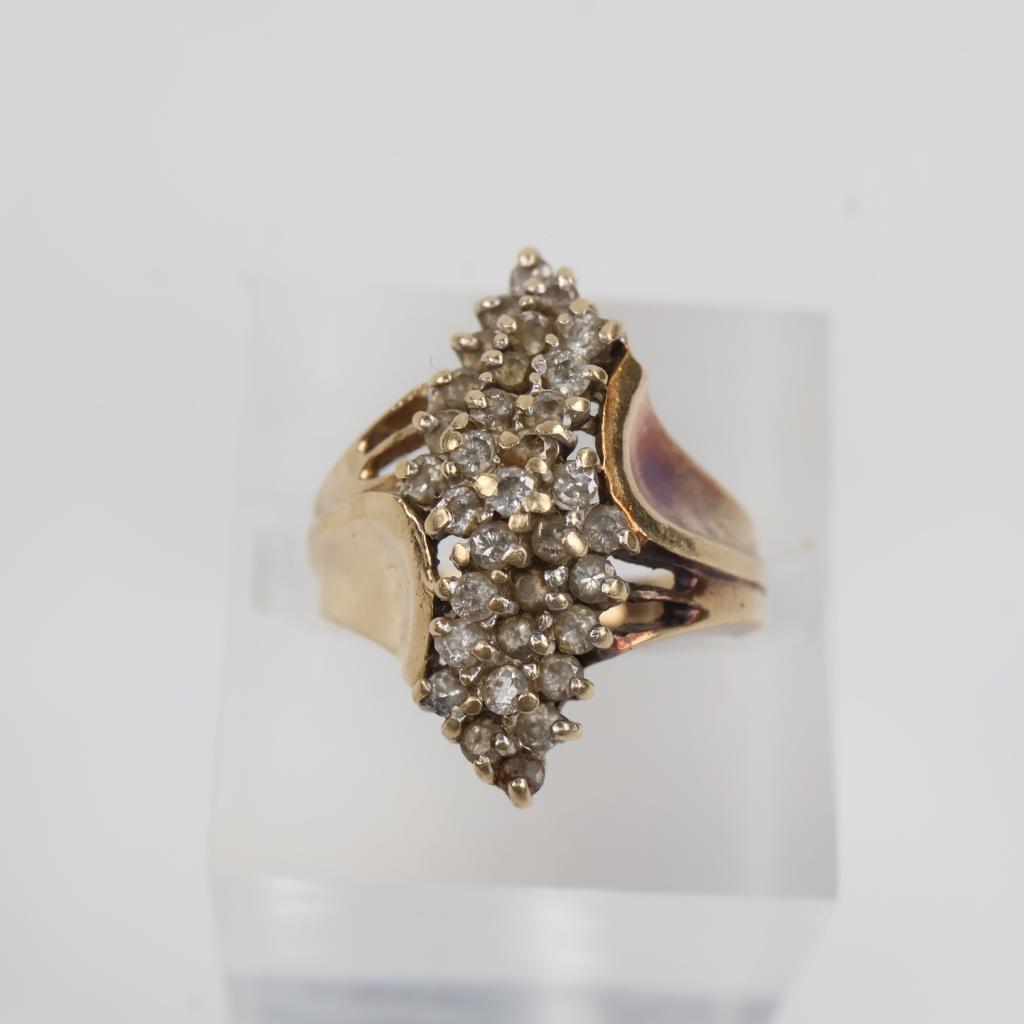 14kt Gold Diamond Ring