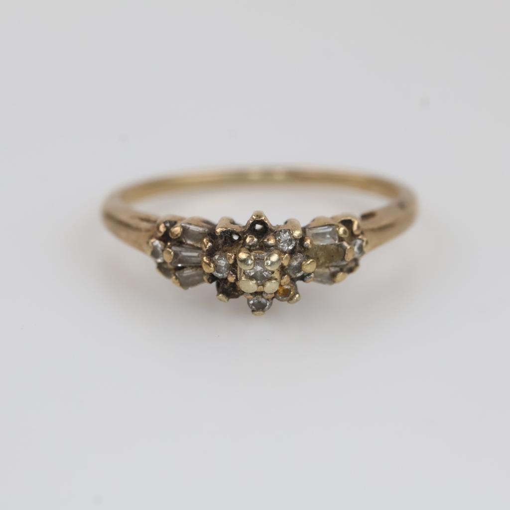 14kt Gold Diamond Ring