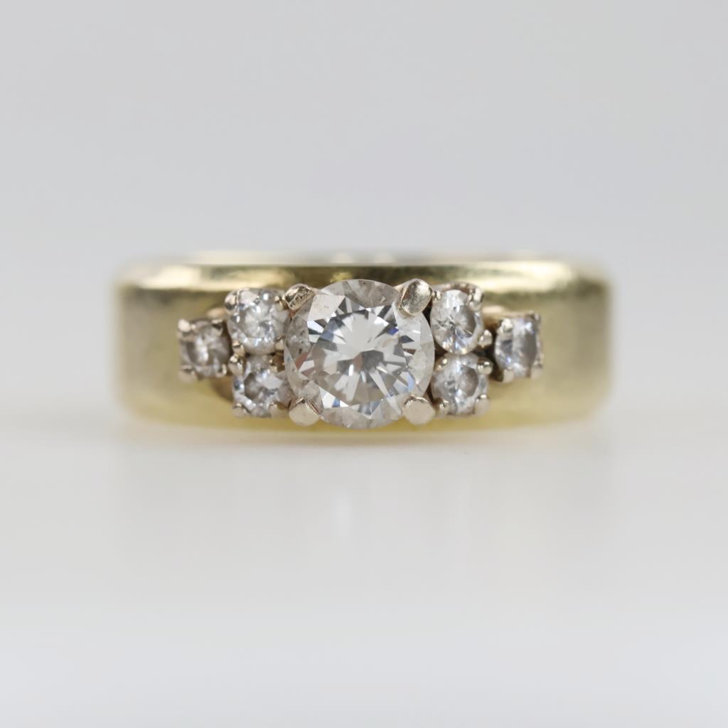 14kt Gold Diamond Ring