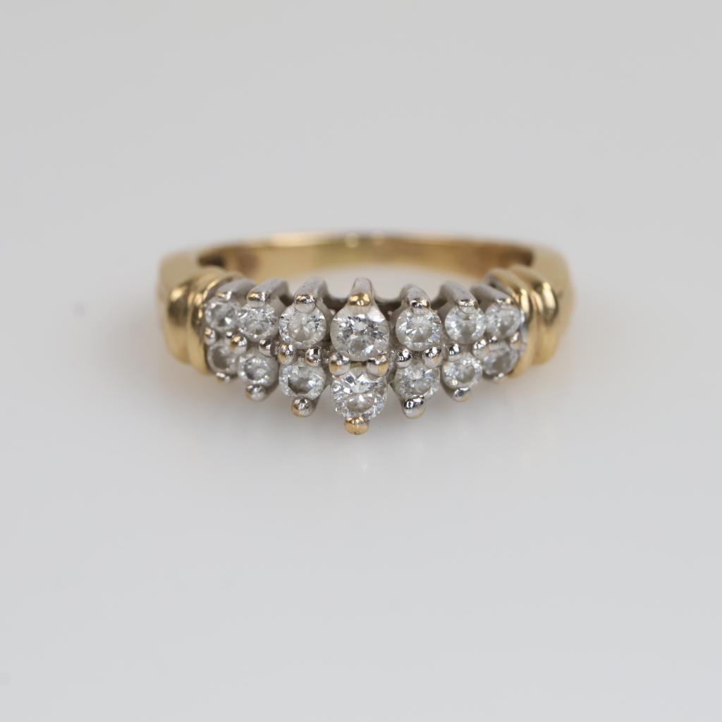 14kt Gold Diamond Ring