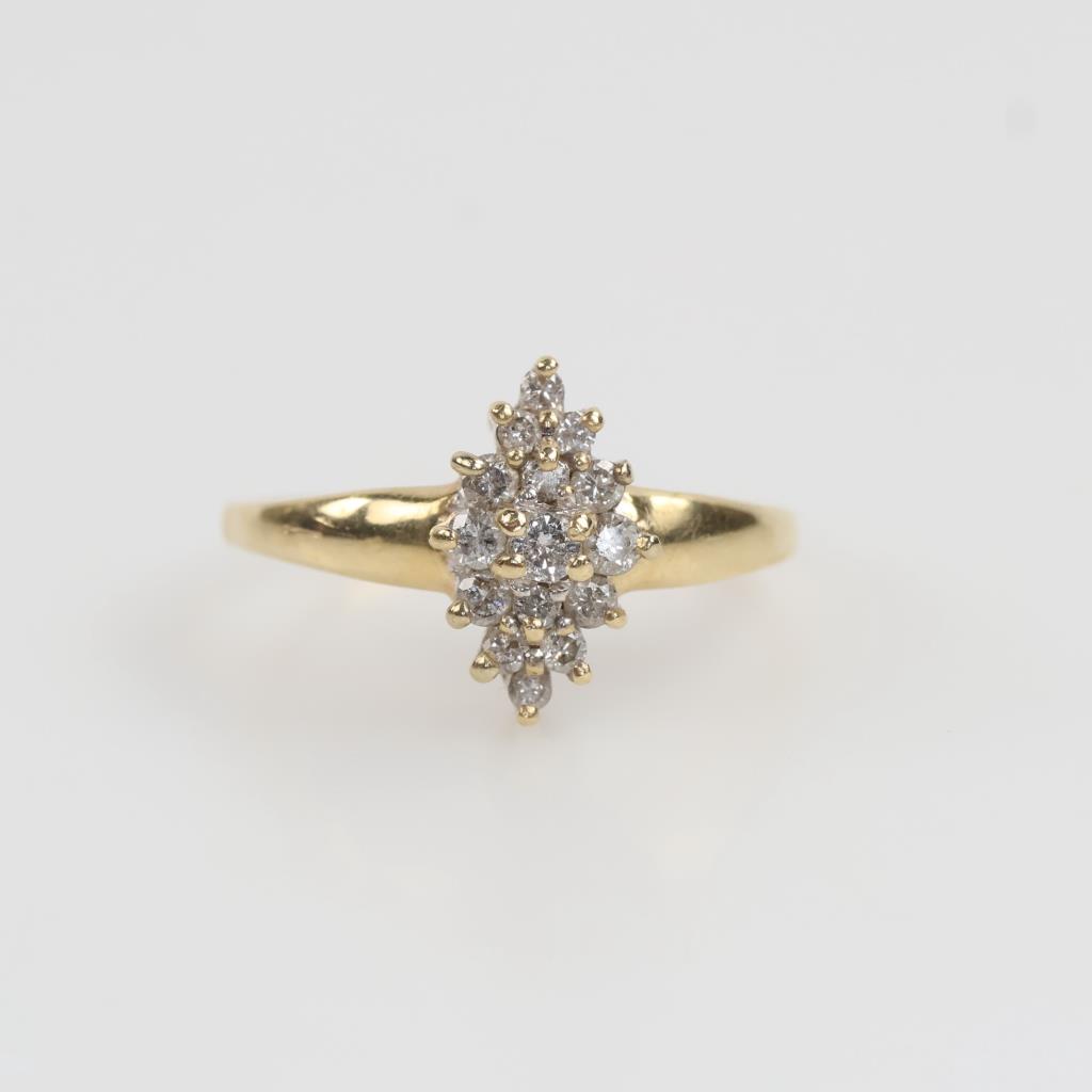 14kt Gold Diamond Ring