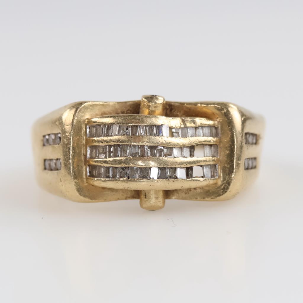 14kt Gold Diamond Ring