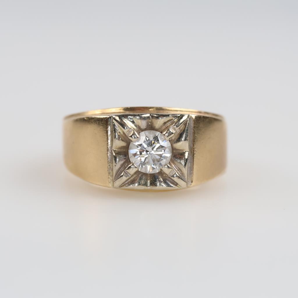 14kt Gold Diamond Ring