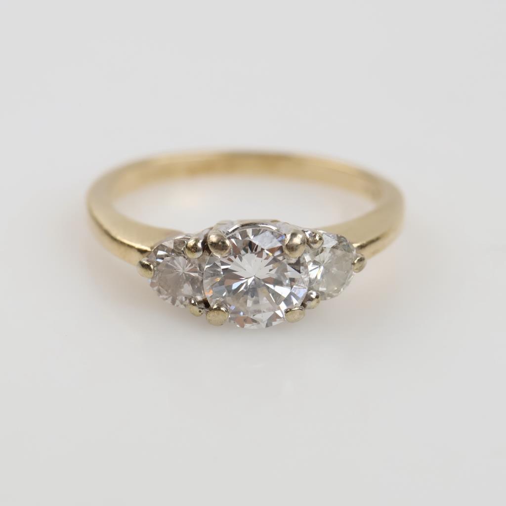 14kt Gold Diamond Ring