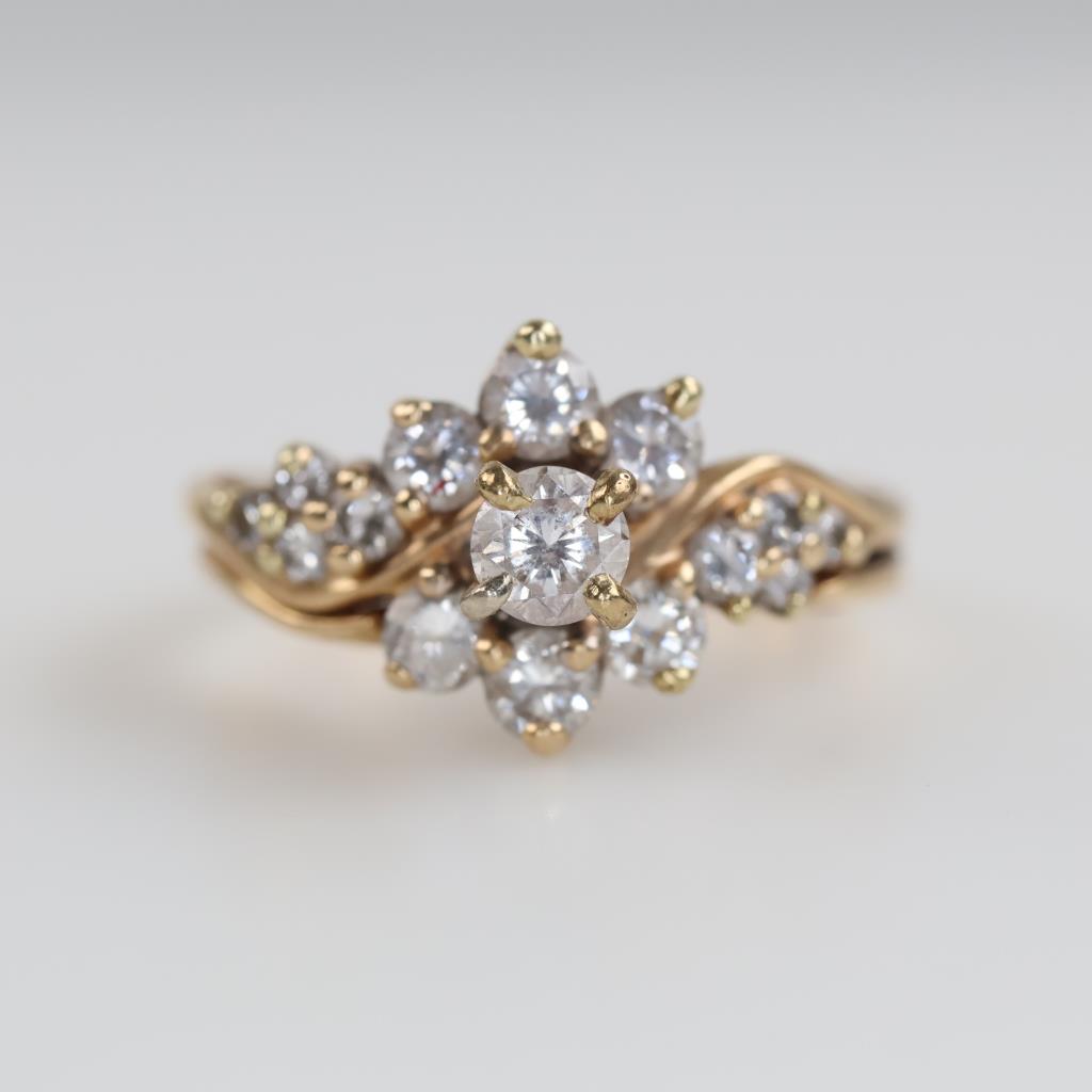 14kt Gold Diamond Ring