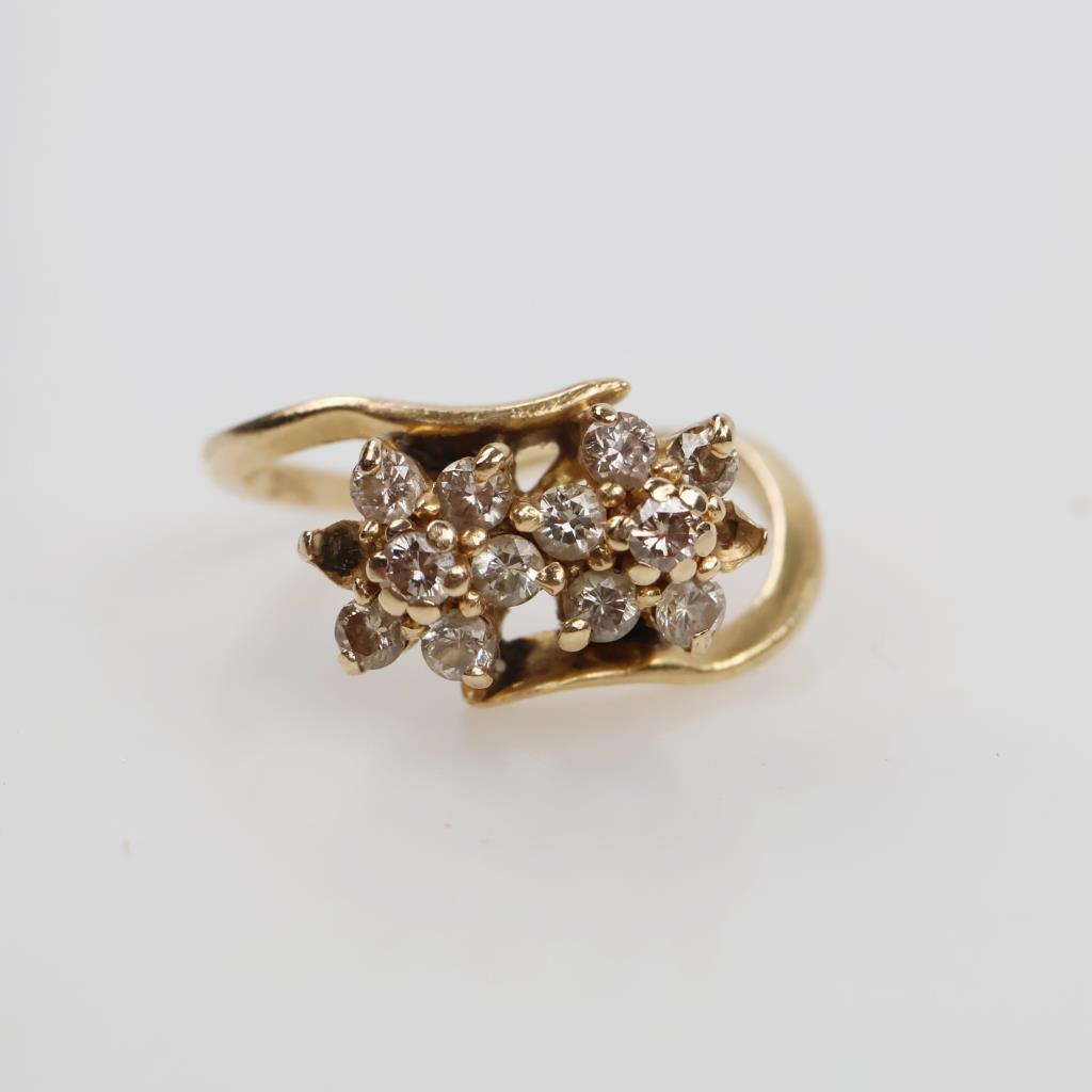14kt Gold Diamond Ring