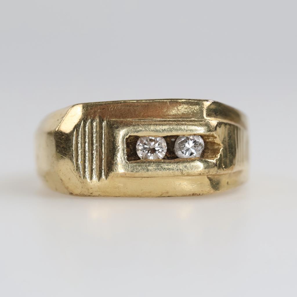 14kt Gold Diamond Ring
