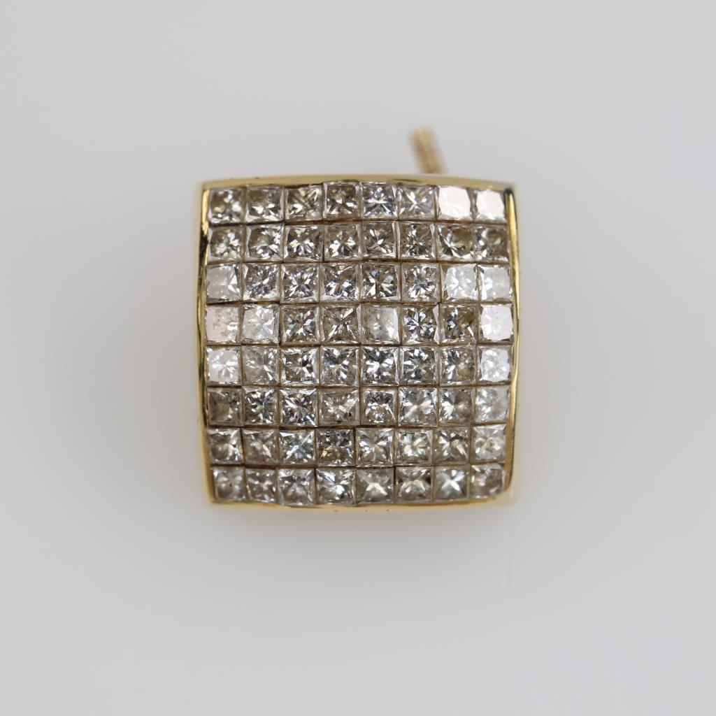 14kt Gold Diamond Single Earring