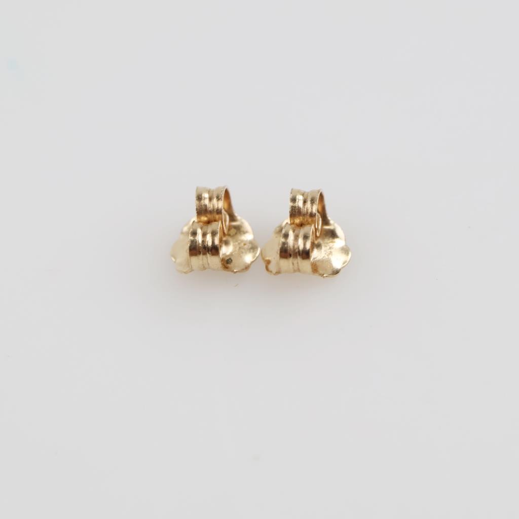 14kt Gold Earring Backings