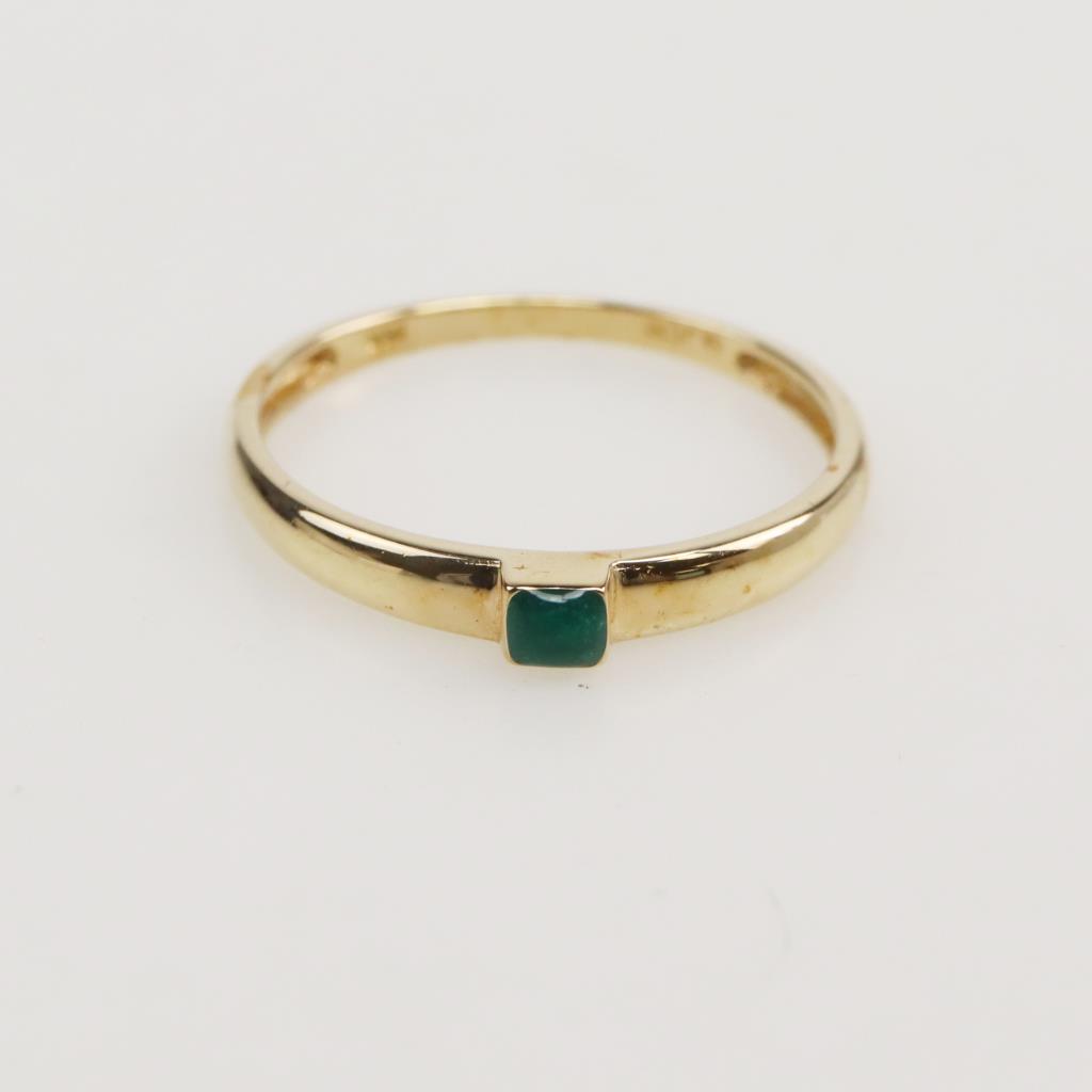 .69ct Emerald Diamond Ring 14KT White Gold main image 0