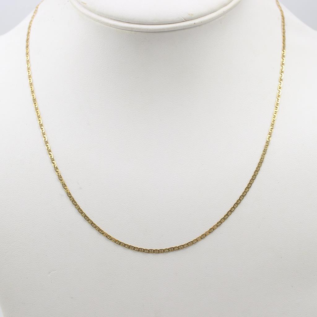 Collar Guess Mariner Chain Choker En Baño De Oro 14KT Para Mujer