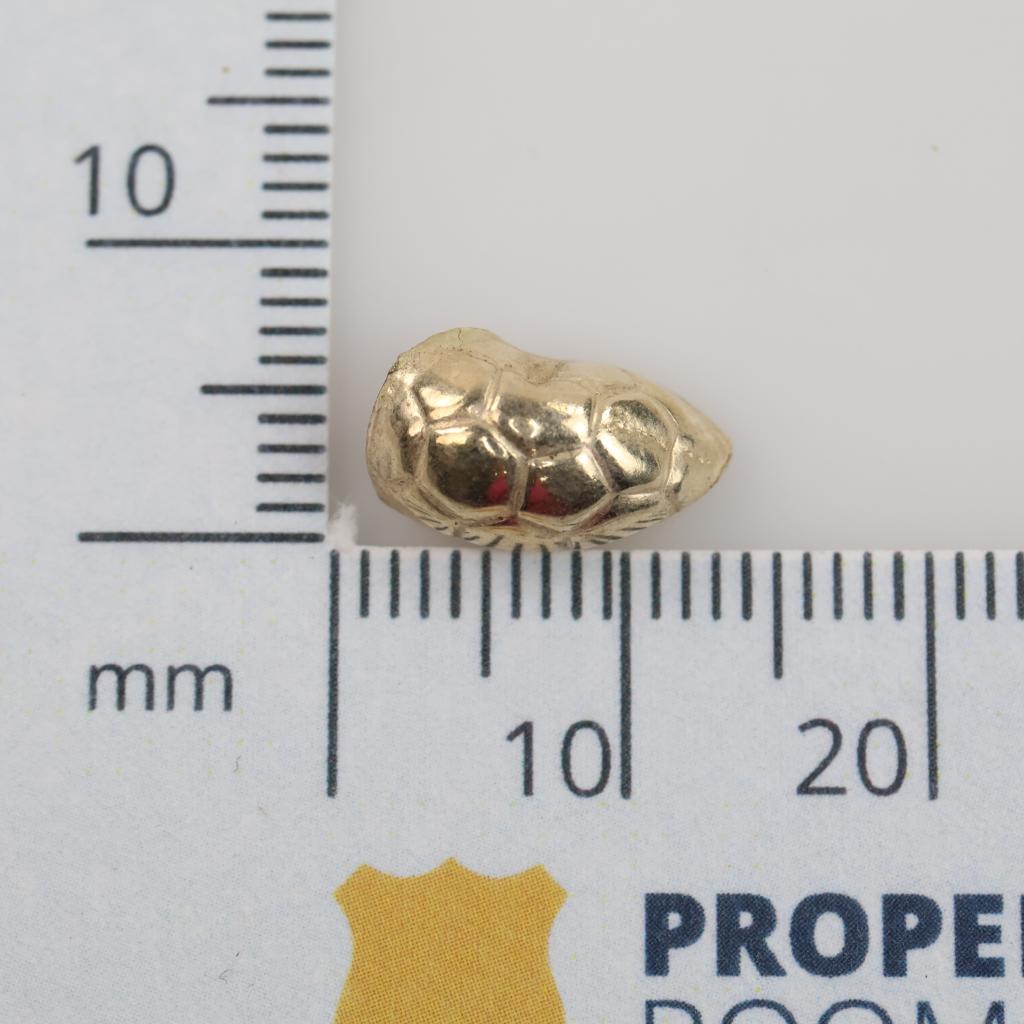 14kt Gold Hollow Ball Pendant