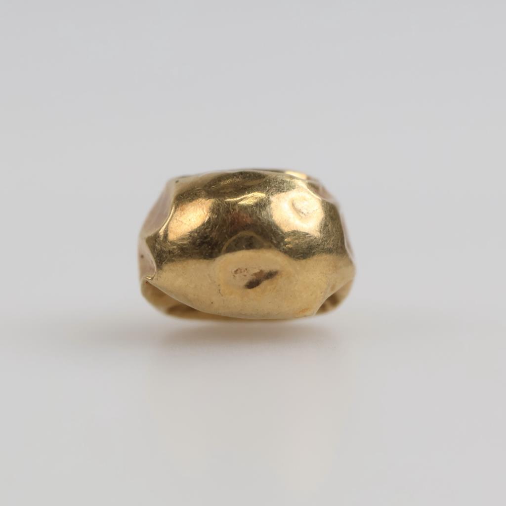 14kt Gold Hollow Ball Stud Earring
