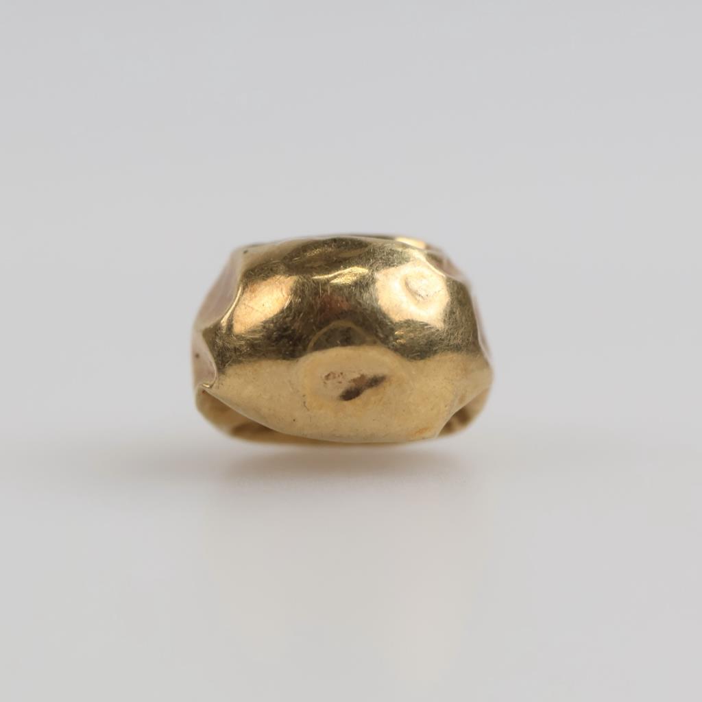 14kt Gold Hollow Ball Stud Earring