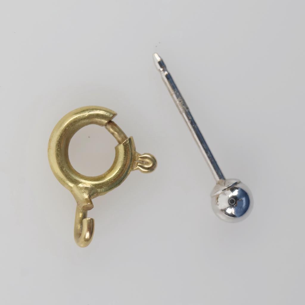 14kt Gold Jewelry, 2 Pieces