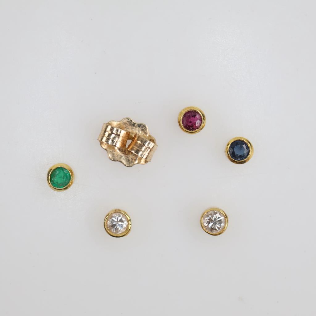 14kt Gold Jewelry Pieces , 6 Pieces