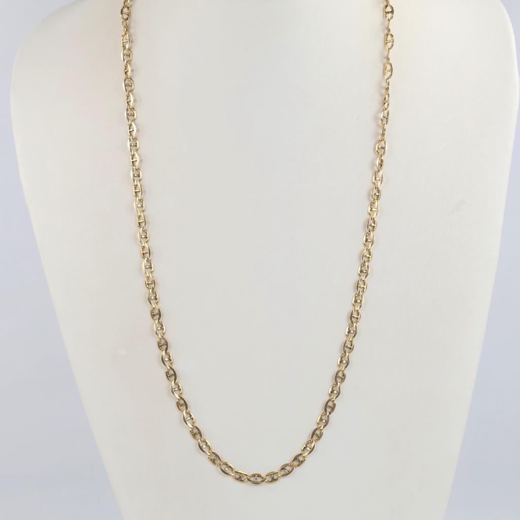 14kt Gold Mariner Chain Necklace