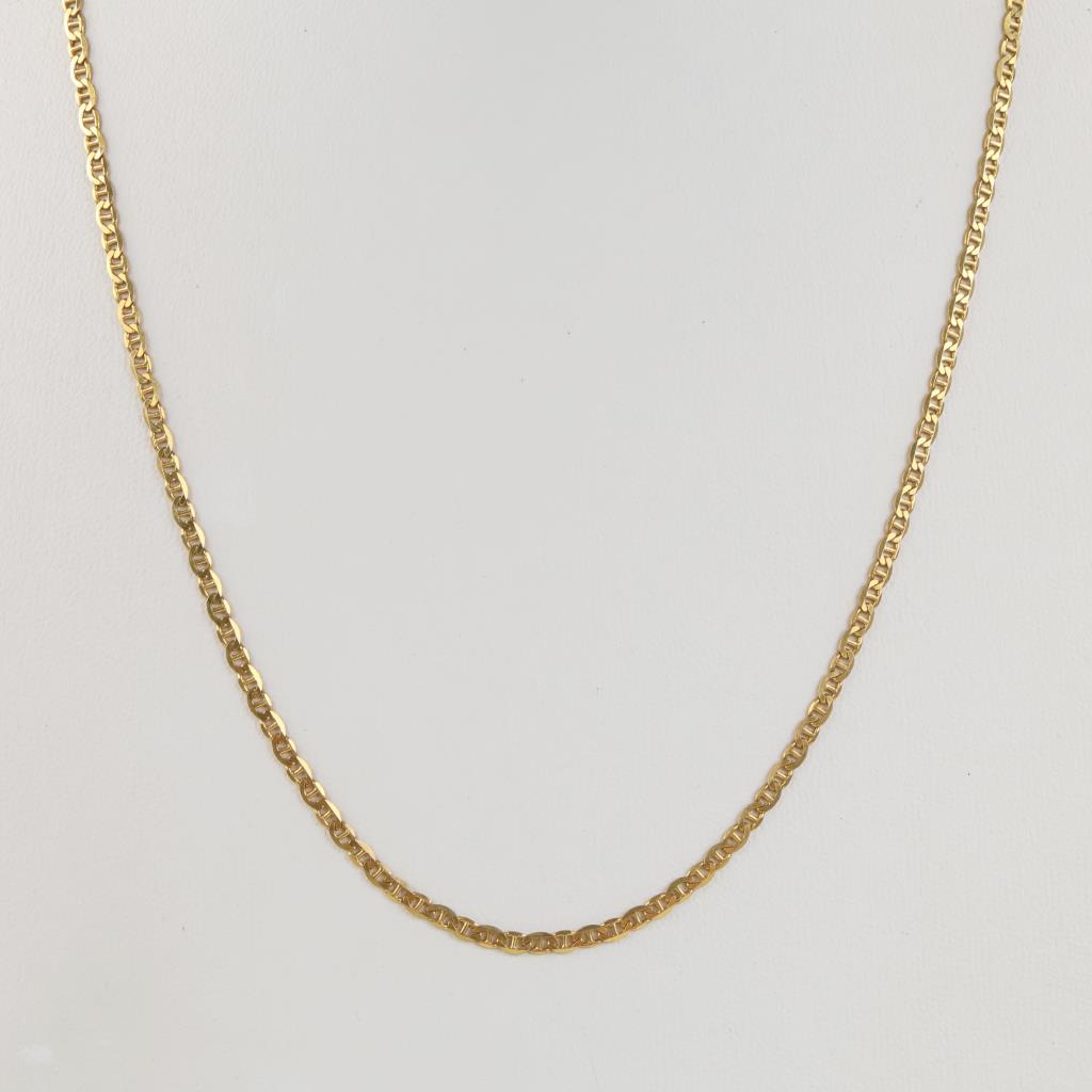 14kt Gold Mariner Chain Necklace