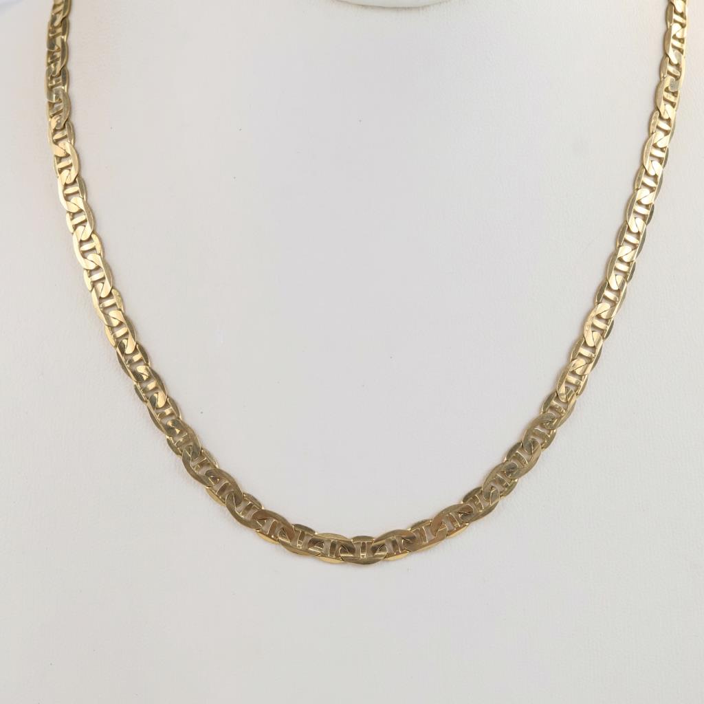 14kt Gold Mariners Chain Necklace