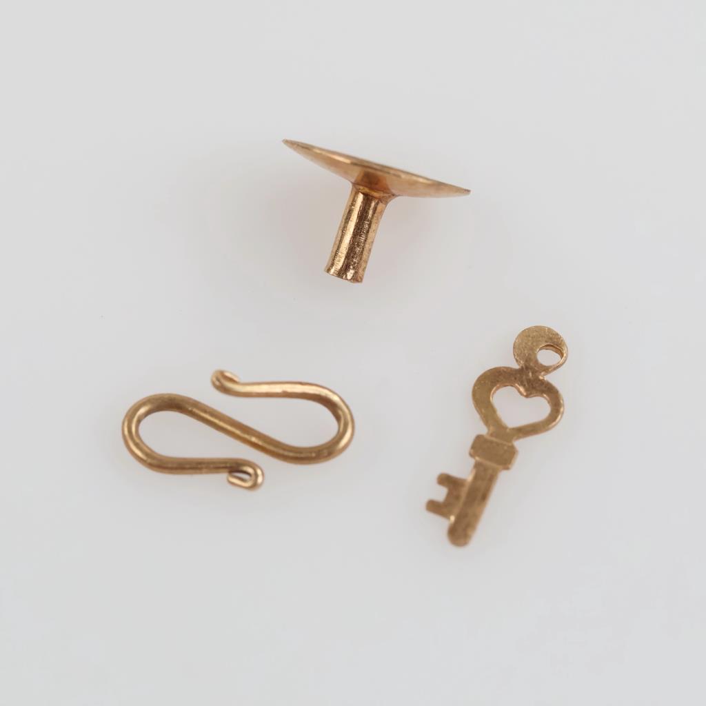 14kt Gold Pieces, 3 Pieces