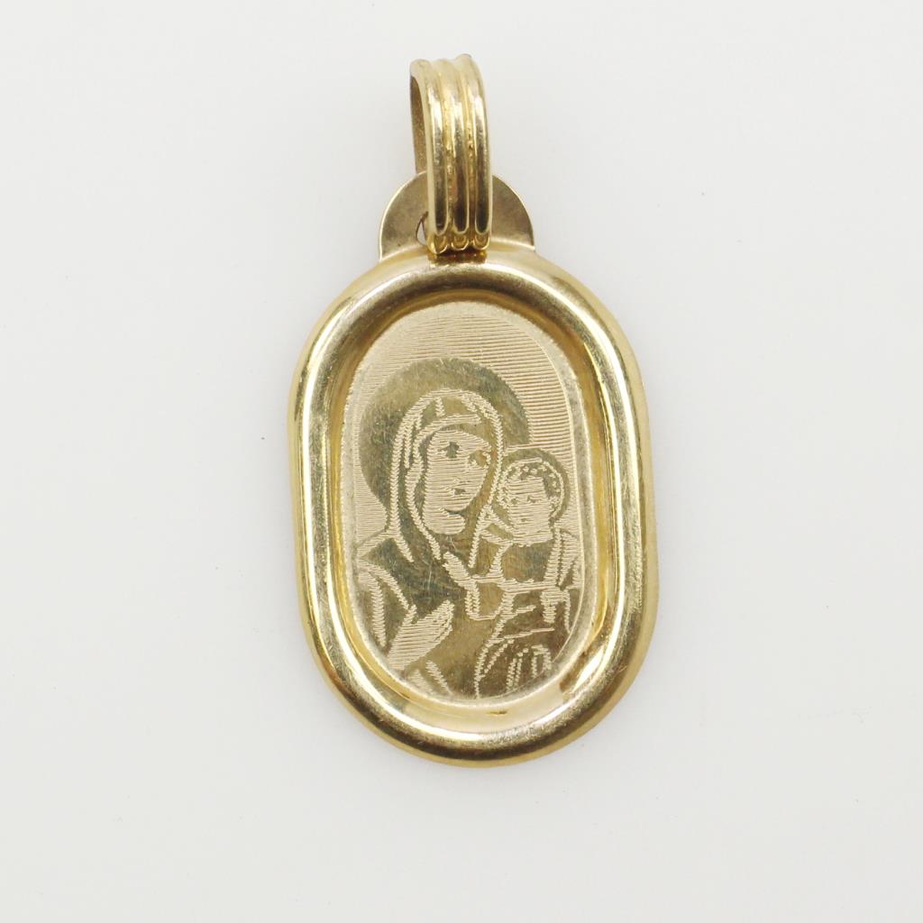 14kt Gold Religious Pendant Property Room