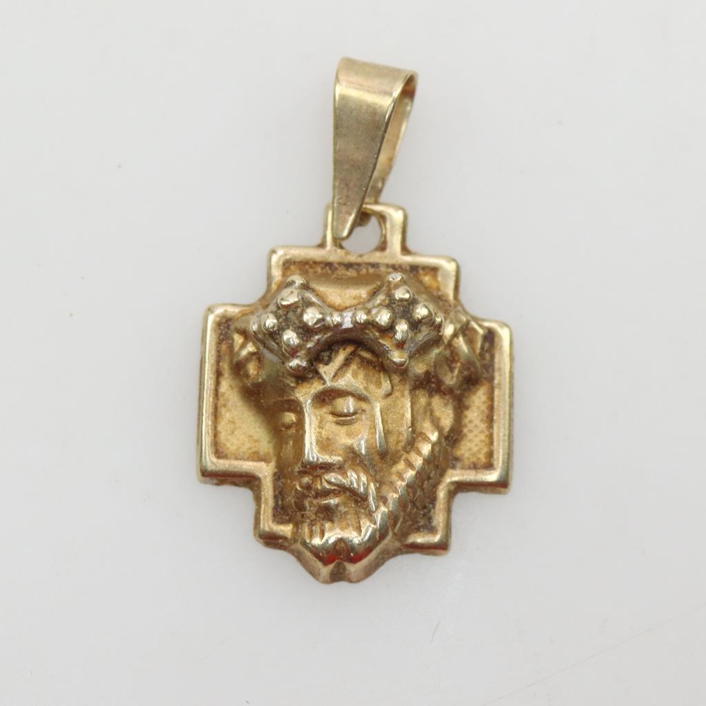 Religious Pendant - 14K Yellow Gold