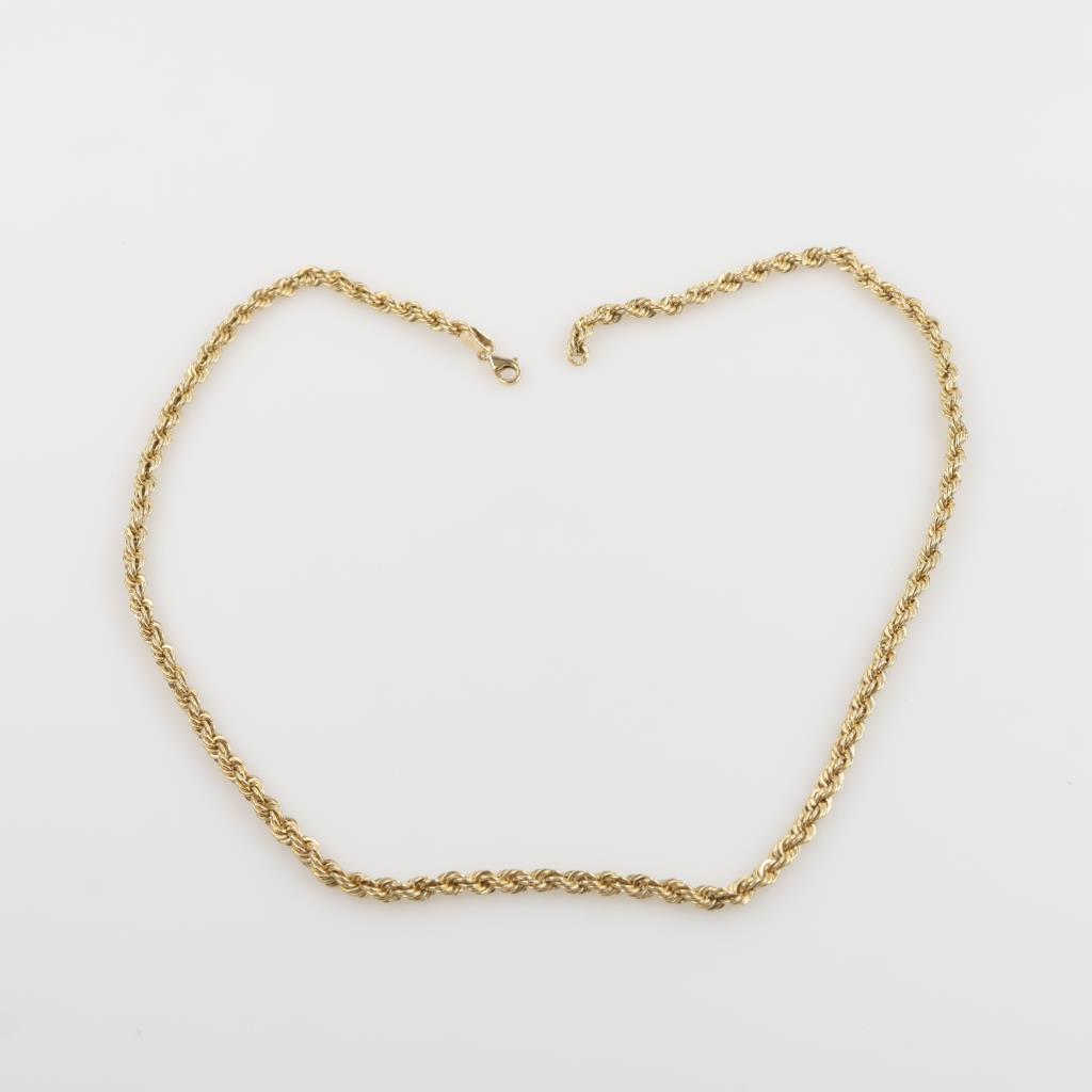 14kt Gold Rope Necklace | Property Room