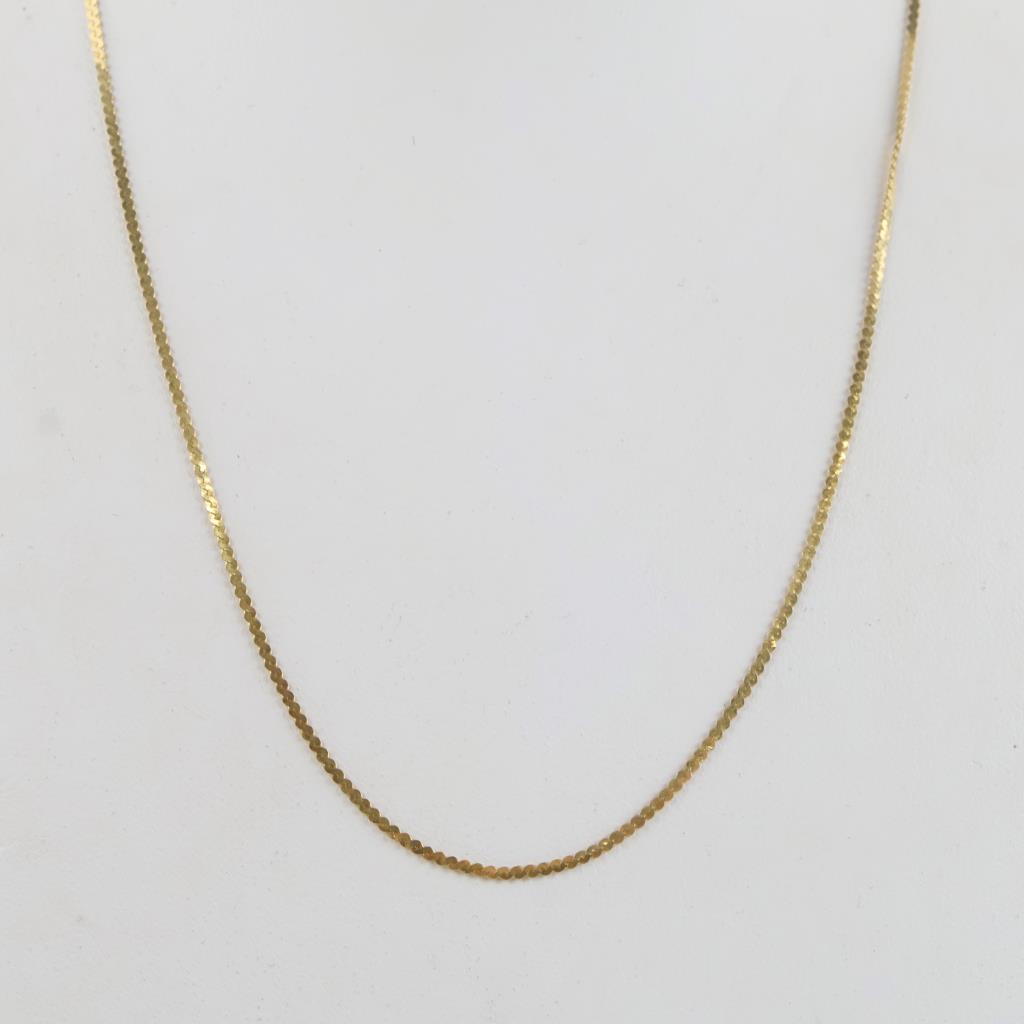 14kt Gold S Link Necklace