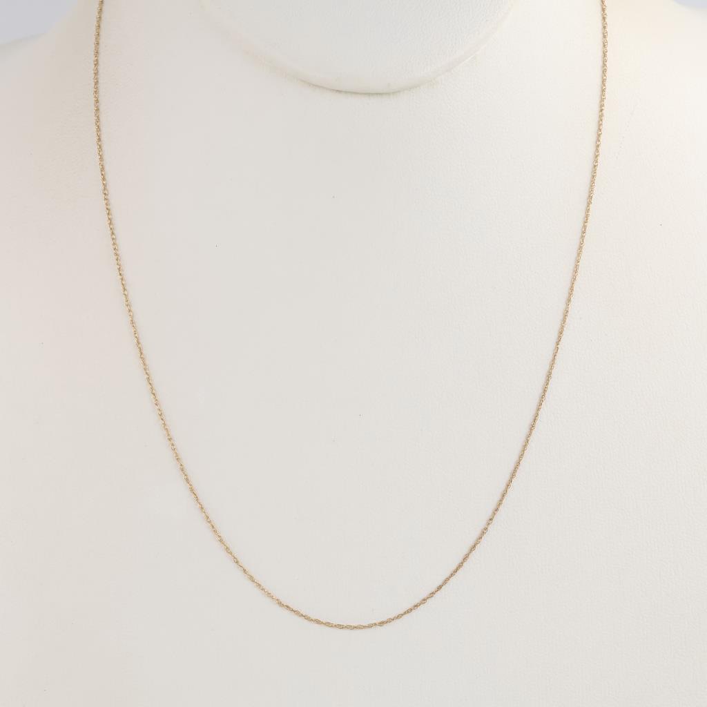 14kt Gold Singapore Chain Necklace