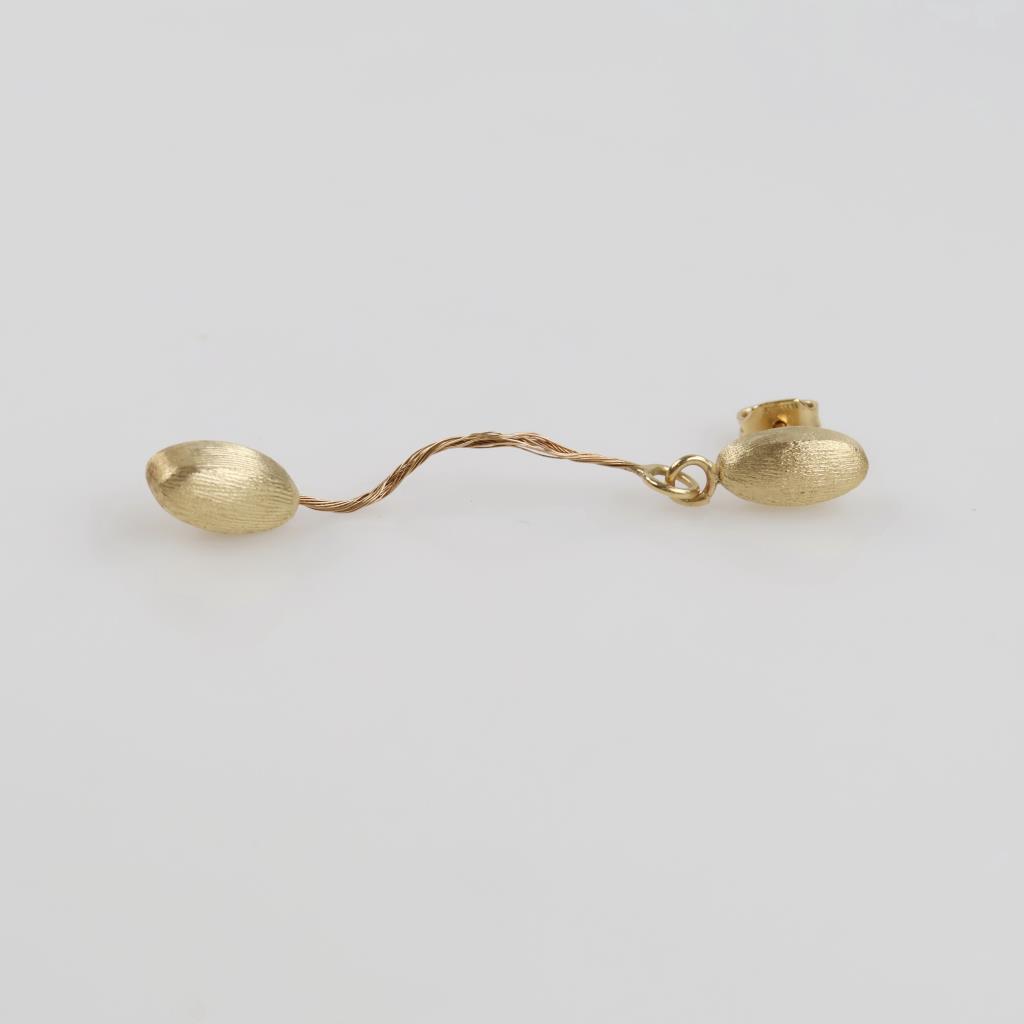 14kt Gold Single Earring